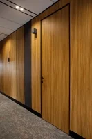 Межкомнатная скрытая дверь с HPL панелью