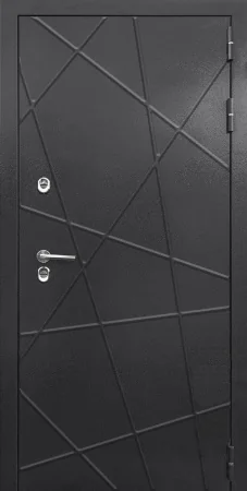 Давление на металле на входной двери (11)