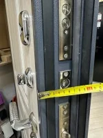 Входная дверь Маркус Термо Аляска сандал RAL 7024