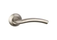 Дверные ручки Bussare А-09-10 SN/CP Pratico