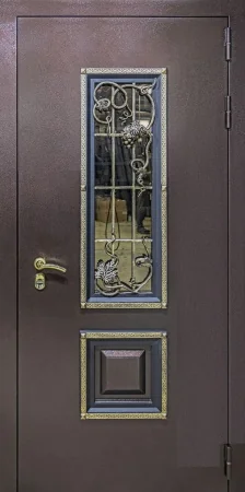 Стеклопакеты с кованными элементами (10) металлические