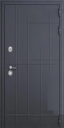 Давление на металле на входной двери (24)