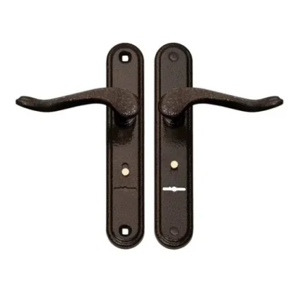 Ручка дверная на планке Гардиан 41.31 - Соната, Медный антик RAL 2474