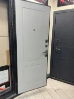 Входная дверь Маркус Декор классика шагрень грей