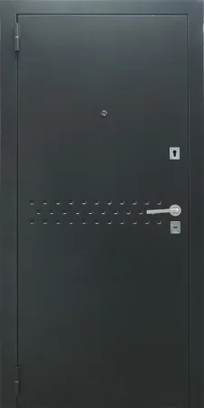 Давление на металле на входной двери (25)