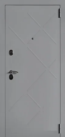 Давление на металле на входной двери (48)