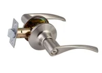 Ручка-защелка дверная S-Locked 23-03 BK SN