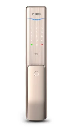 1000 series умный дверной замок Push-Pull медь, артикул 22234559