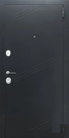 Давление на металле на входной двери (42)