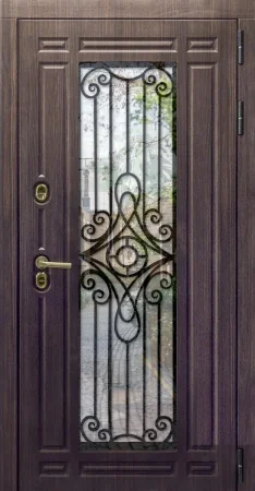 Стеклопакеты с кованными элементами (7)