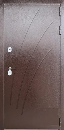 Давление на металле на входной двери (9)