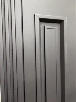 Металлофиленки на металле входной двери (1)