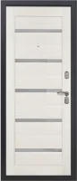 Входная дверь Тайгер Хит Царга МС (антик серебро/эшвайт)