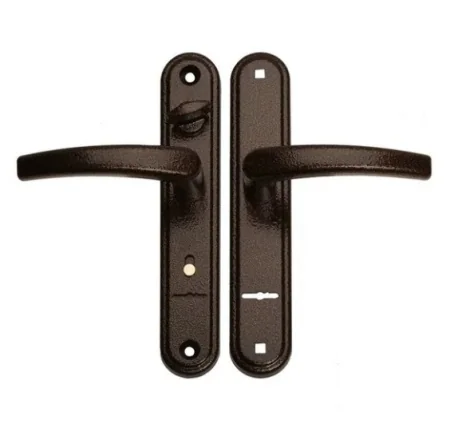 Ручка дверная на планке Гардиан 41.12, Медный антик RAL 2474