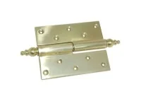 Петля карточная парадная П-150 правая сталь/латунь