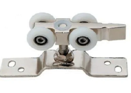 Ролики для раздвижных дверей модель R-03-4 БЛИСТЕР усиленный