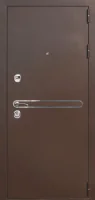 Входная дверь Тайгер Сотка Трио (антик медь/венге тиснёный)
