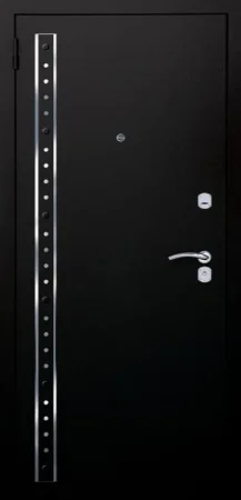 Давление на металле с декоративными элементами входные двери (2)