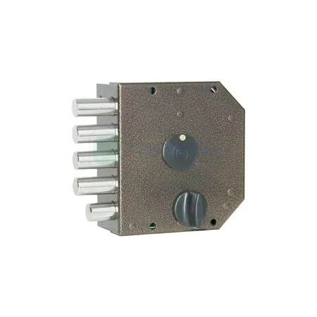 Замок накладной сувальдный с задвижкой Гардиан 20.05