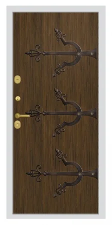 Декоративная накладка с элементами ковки ЛК-238