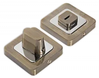 Завертка квадро Античная бронза