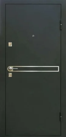 Давление на металле с декоративными элементами входные двери (5)