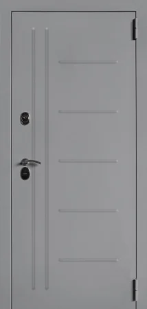 Давление на металле на входной двери (3)