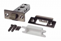 Защелка межкомнатная CARDA 101А (пластик. язычок),MBSN Графит