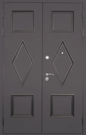 Металлофиленки на металле входной двери (8)