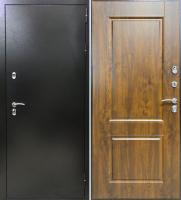 Входная дверь Маркус Термо Тундра медь грецкий орех