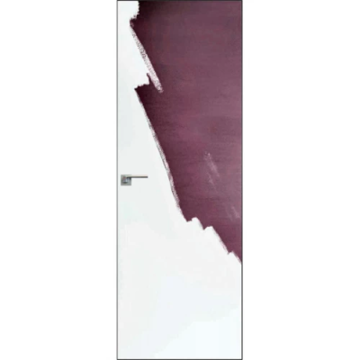 Межкомнатная скрытая дверь Черная Кромка