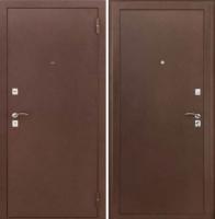 Входная дверь Маркус Метал-Металл 2 замка антик медь