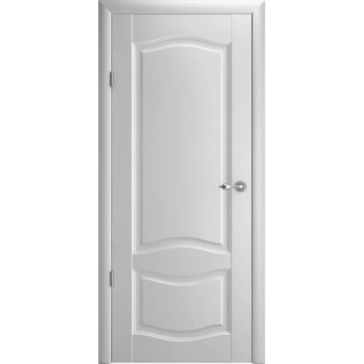 Межкомнатная дверь Лувр-1 Винил Платина