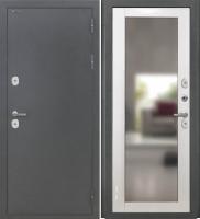 Входная дверь Дорстон Терморазрыв (Антик серебро/ФЗ-5 Глянец Зеркало)