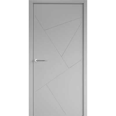 Межкомнатная дверь Геометрия-2 Эмаль Серая