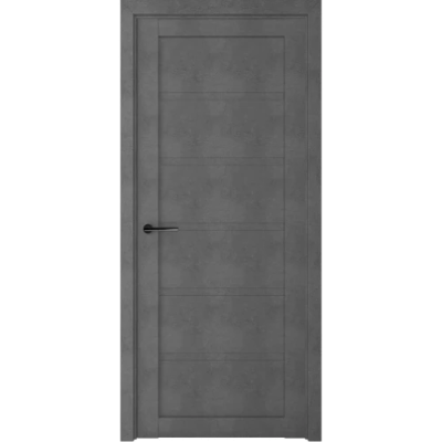 Межкомнатная дверь Вена Бетон Темный