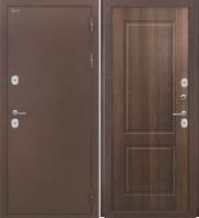 Входная дверь Дорстон Терморазрыв (Антик медный/Ф-14 Статус коньяк Глухое)