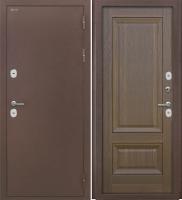 Входная дверь Дорстон Терморазрыв (Антик медный/КС-20 Дуб Нордик Глухое)
