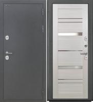 Входная дверь Дорстон Терморазрыв (Антик серебро/СБ-32 Эшвайт Зеркало)