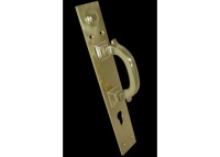 Ручка-скоба на планке РДС-310 латунь