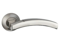 Дверные ручки Bussare А-37-10 SN/CP Solido