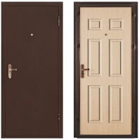 Металлическая дверь МАСТЕР ОРИОН (беленый дуб)