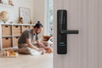 6000 series умный дверной замок черный, артикул 22234549