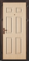 Металлическая дверь МАСТЕР ОРИОН (беленый дуб)