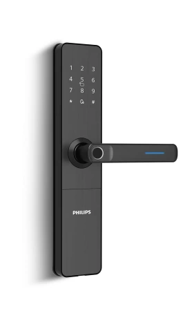 6000 series умный дверной замок черный, артикул 22234555