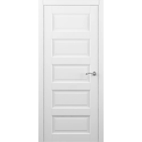 Межкомнатная дверь Эрмитаж-6 Винил Белый
