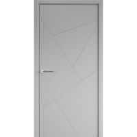 Межкомнатная дверь Геометрия-2 Эмаль Серая