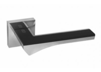 Ручки дверные Palidore 603 BH/PC чёрный никель/хром