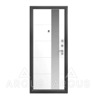 Входная дверь Гранд Антик серебро Доминго