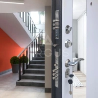 Входная дверь Гранд Антик серебро Мадейра